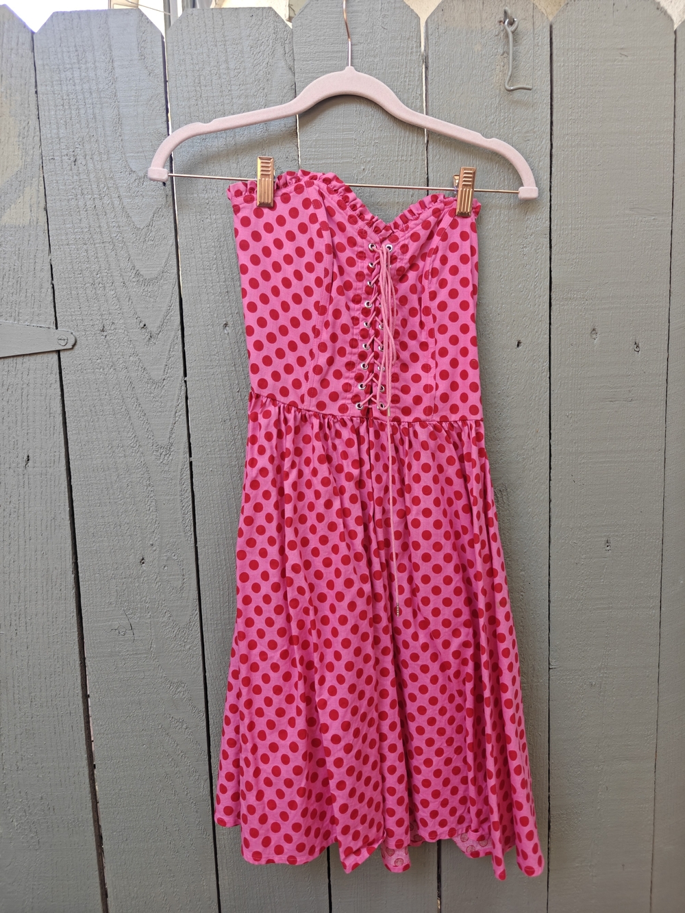 Betsey johnson vintage Polka Dot Dress - Picture 2 of 4